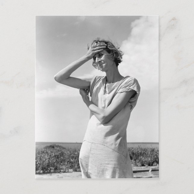 Woman of the High Plains Postcard (Front)