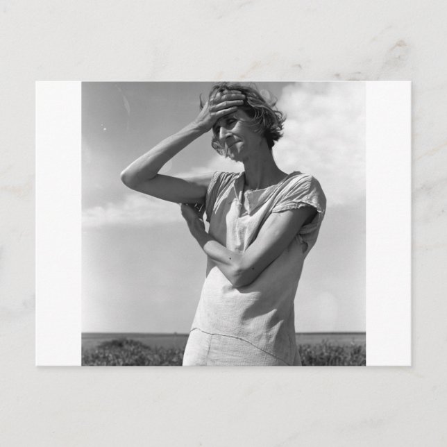 Woman of the High Plains Postcard (Front)