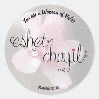 Woman of Valour Stickers