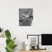Woman on Diving Board Poster (Home Office)