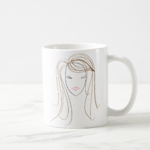Woman on Mug