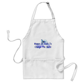 Woman On Path Standard Apron