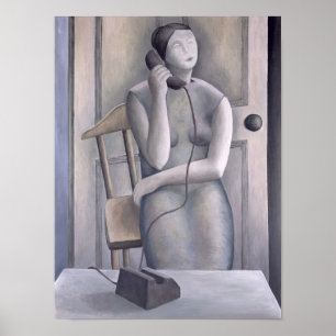 Woman on Phone 1995 Poster