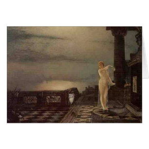 Woman on Porch by Lake