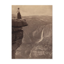 Woman Overlooking Yosemite Falls