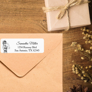 Woman Pilot We Can Fly It Pilot Return Address