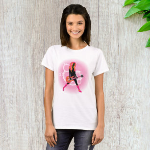 Woman Playing Guitar T-Shirt