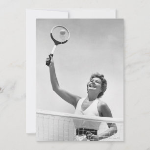 Woman Playing Tennis 2