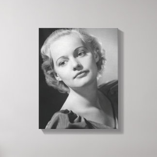 Woman Posing 2 Canvas Print
