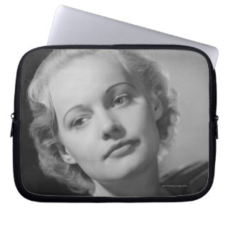 Woman Posing 2 Laptop Sleeve