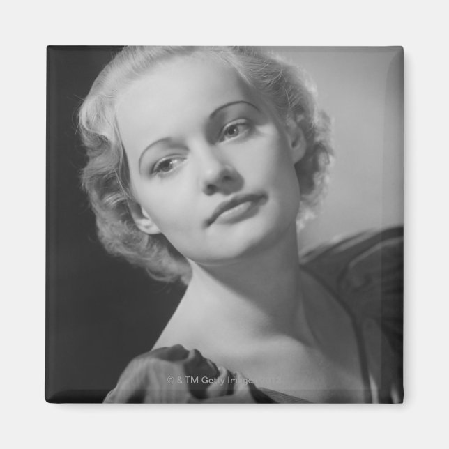 Woman Posing 2 Magnet (Front)