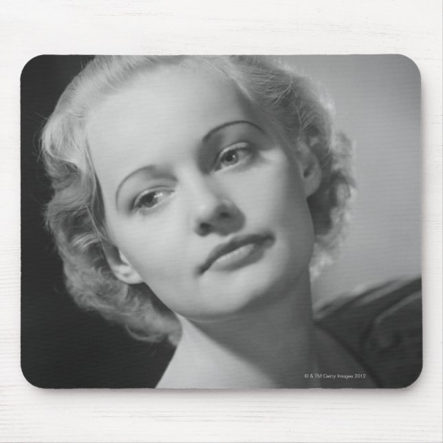 Woman Posing 2 Mouse Mat (Front)