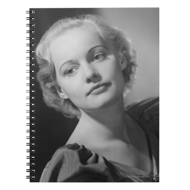 Woman Posing 2 Notebook (Front)