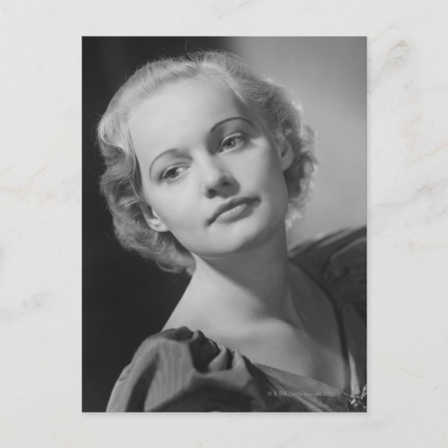 Woman Posing 2 Postcard (Front)