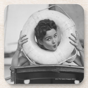 Woman Posing 3 Coaster
