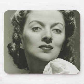 Woman Posing in Studio 2 Mouse Mat