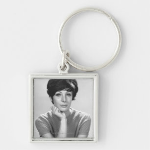 Woman Posing Key Ring