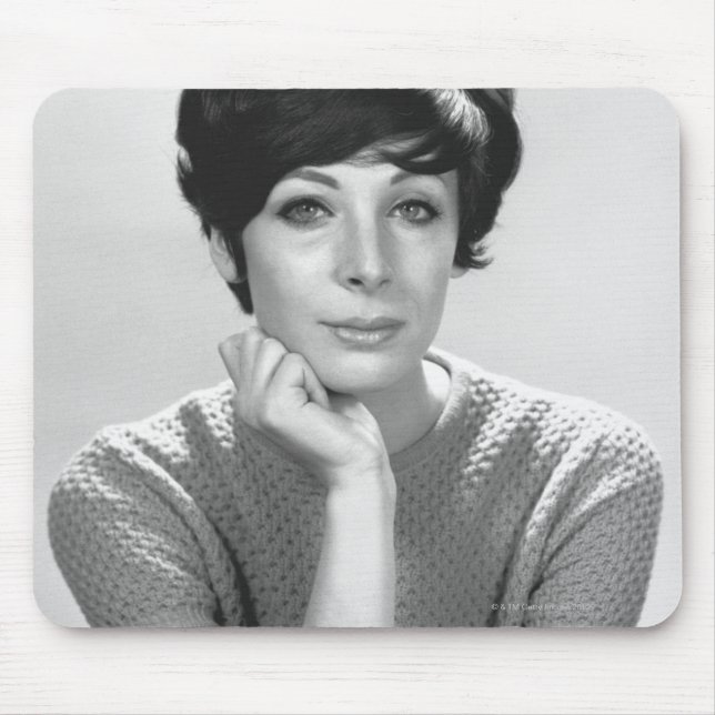 Woman Posing Mouse Mat (Front)
