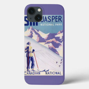 Woman Posing Open Slopes Poster iPhone 13 Case
