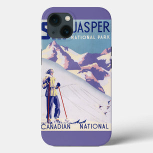 Woman Posing Open Slopes Poster iPhone 13 Case