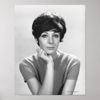Woman Posing Poster