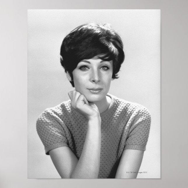 Woman Posing Poster (Front)