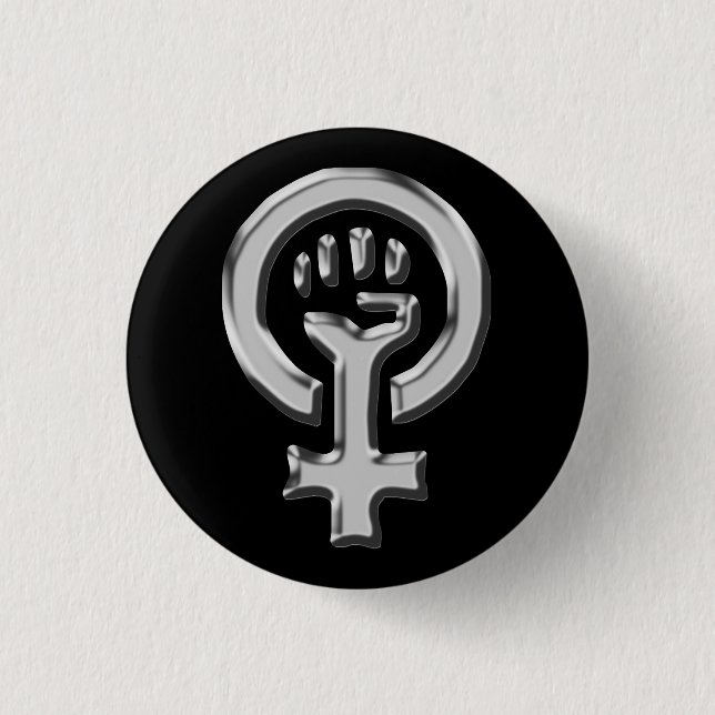 Woman Power Button (Front)