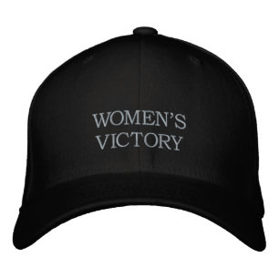 WOMAN POWER EMBROIDERED BASEBALL CAP