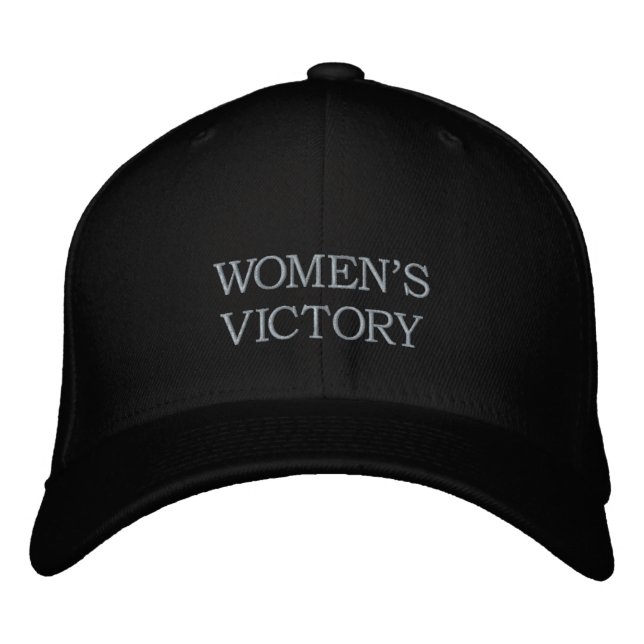 WOMAN POWER EMBROIDERED BASEBALL CAP (Front)
