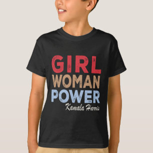 Woman Power Kamala Harris Retro Vintage T-Shirt