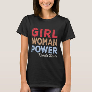 Woman Power Kamala Harris Retro Vintage T-Shirt
