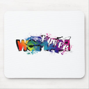 Woman Power Mouse Mat