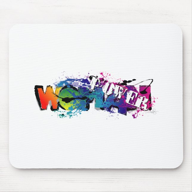 Woman Power Mouse Mat (Front)