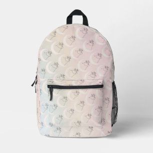 Woman Printed Backpack