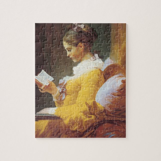 Woman Reading Puzzle (Vertical)