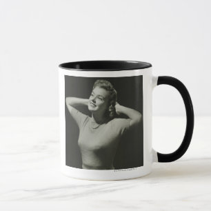 Woman Relaxing Mug