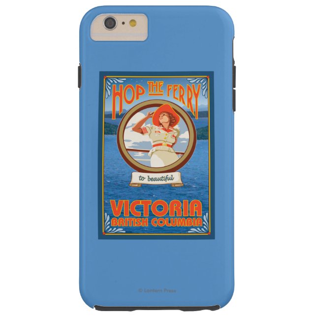 Woman Riding Ferry - Victoria, BC Canada Case-Mate iPhone Case (Back)