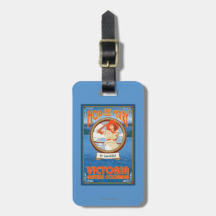 Woman Riding Ferry - Victoria, BC Canada Luggage Tag
