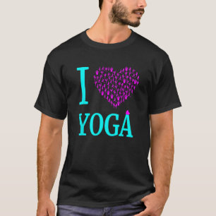Woman s I Love Yoga I Heart Yoga Meditation Shirt
