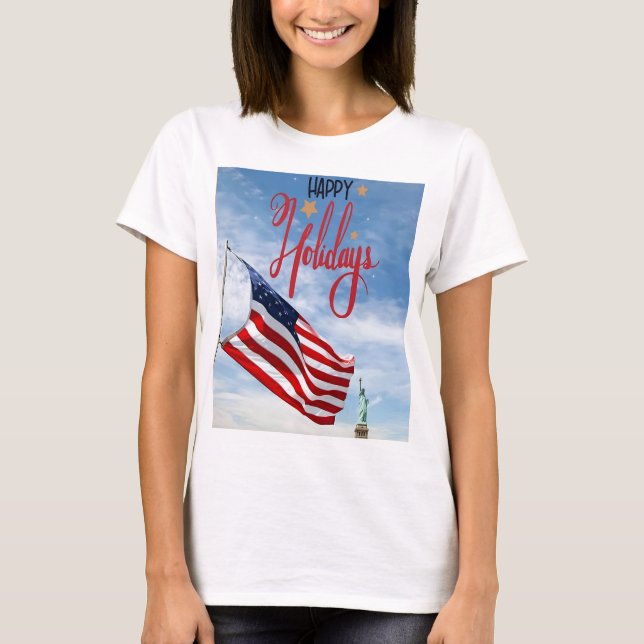 WOMAN’S USA SHIRT HAPPY NEW YEAR (Front)