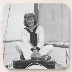 Woman Sailor Coaster
