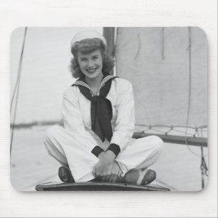 Woman Sailor Mouse Mat