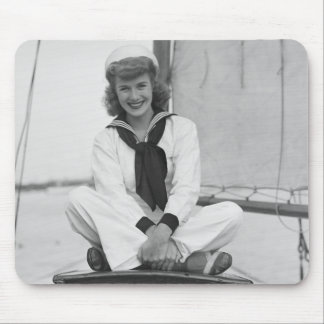 Woman Sailor Mouse Mat