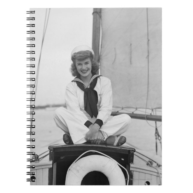 Woman Sailor Notebook (Front)
