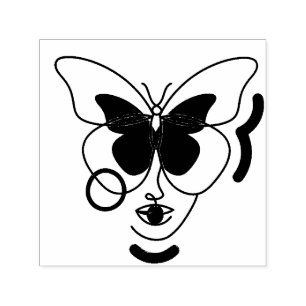Woman Self-inking Stamp