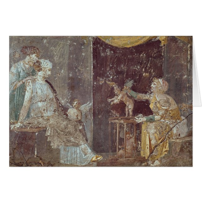 Woman selling Cupids, from Stabiae (Front Horizontal)