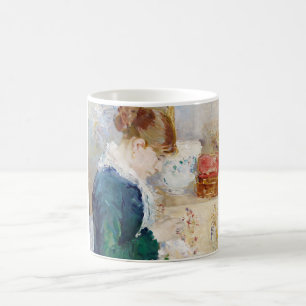Woman Sewing, Berthe Morisot Coffee Mug