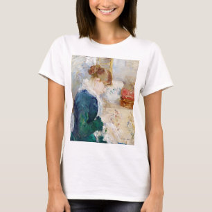 Woman Sewing, Berthe Morisot T-Shirt
