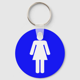 Woman Shape Key Ring
