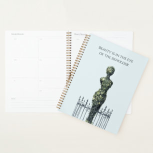 Woman Shaped Green Plant Planner